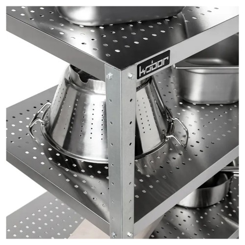 СТЕЛЛАЖ ПЕРФОРИРОВАННЫЙ РАЗБОРНЫЙ КОБОР СКТПР-120/50 (ВЫСОТА 1800)