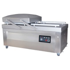 Вакуумный упаковщик Hualian HVC-820S/2B-G (нерж. сталь) с функцией газонаполнения