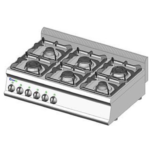 Плита газовая Tecnoinox PC105G7