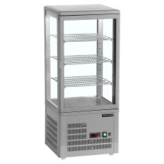 Витрина холодильная TEFCOLD UPD80 серая