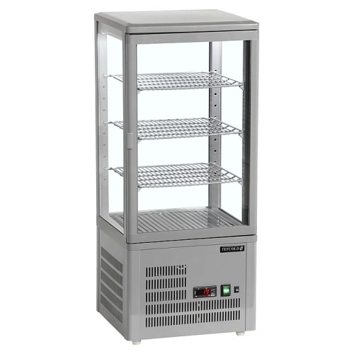 Витрина холодильная TEFCOLD UPD80 серая