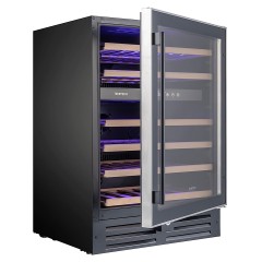 Винный шкаф Temptech Premium WPQ60DCB двухзонный