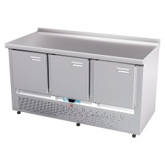 Стол холодильный Abat СХС-70Н-02 (3 двери, борт)