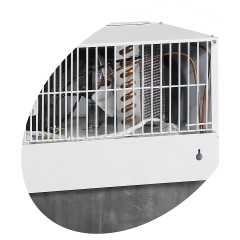 ШКАФ ХОЛОДИЛЬНЫЙ СО СТЕКЛОМ TEFCOLD FS60CP