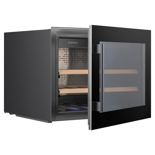 Винный шкаф Temptech Oslo OZ45SB монотемпературный черный