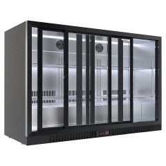 Шкаф холодильный барный Cooleq BF-330S черный