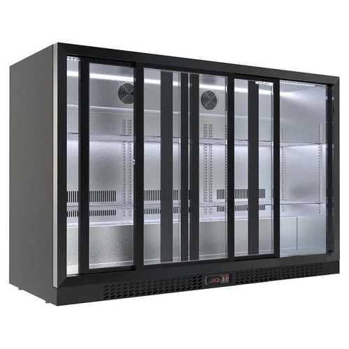 Шкаф холодильный барный Cooleq BF-330S черный