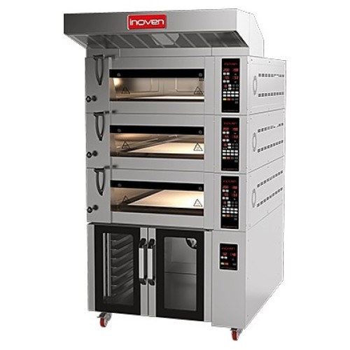 Печь подовая электрическая Inoven Koza 3 60X80/3S (с расстоечным шкафом)