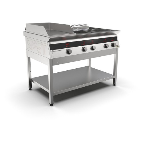 Плита индукционная комбинированная SMART INDUCTION K96-35PKN (с грилем)