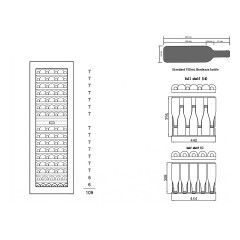 Шкаф винный Dunavox DVN-109.291DB.TO