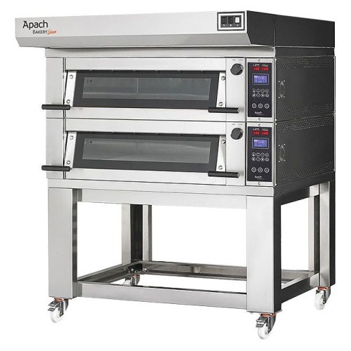 ПЕЧЬ ПОДОВАЯ С ПОДСТАВКОЙ БЕЗ НАПРАВЛЯЮЩИХ APACH BAKERY LINE E2K1L DPBI-T
