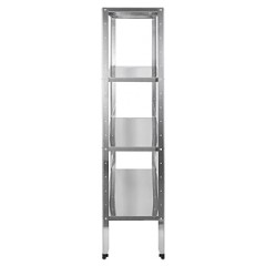 Стеллаж кухонный Luxstahl СР-1800x800x300/4