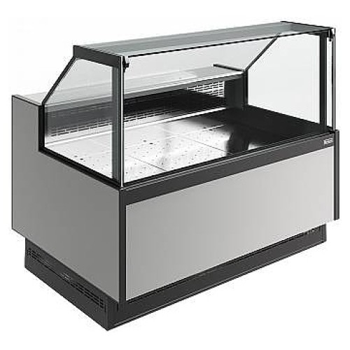 Витрина холодильная Carboma Bavaria 4 GC110 SP 1,5-1 версия 2.0 9006-9005 (без боковин)