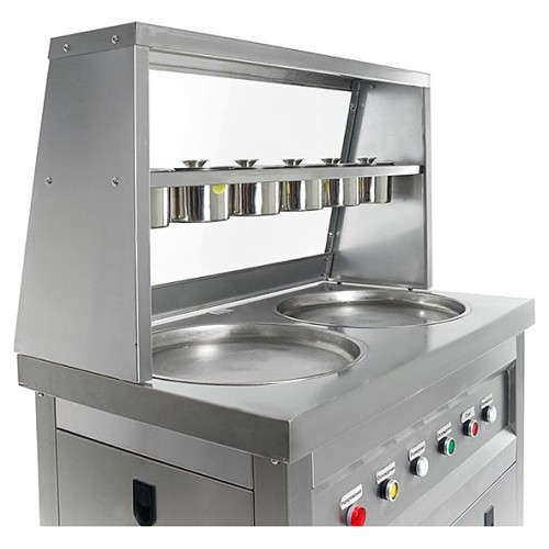 Фризер для жареного мороженого Foodatlas KCB-2Y (контейнеры, 2 компрессора)