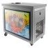 Фризер для жареного мороженого Foodatlas KCB-1Y (световой короб, стол для топпингов)