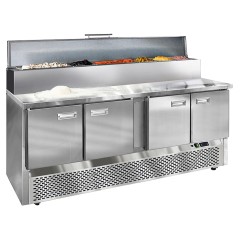 Стол холодильный для пиццы Finist СХСнпц-800-4