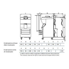 Батч-фризер для мороженого STAF59 BFX1000 W