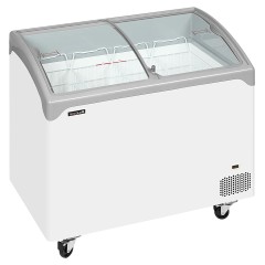 ЛАРЬ МОР.СО СТЕКЛ.КРЫШ.TEFCOLD NIC301SCEB