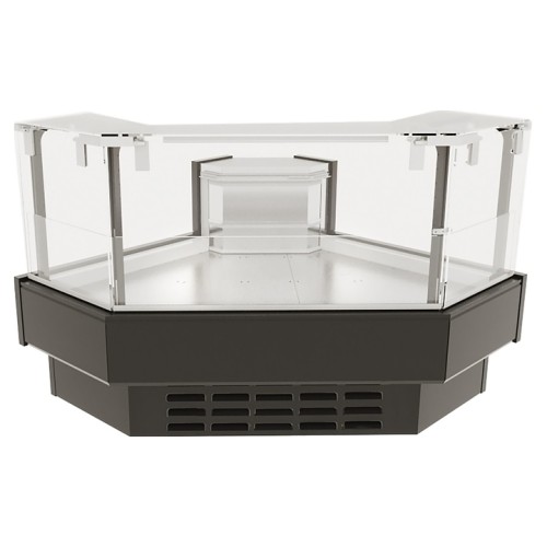 Витрина морозильная Lida K-1 M (1400х1400х1250 мм) угловая внешняя