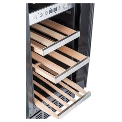 Винный шкаф Temptech STHLM STX30DS нерж. сталь
