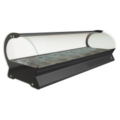 Витрина тепловая КОБОР SE-5H черная