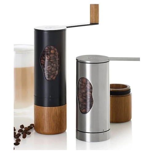 Кофемолка ручная Adhoc Mrs. Bean MC03, дерево акации / черный