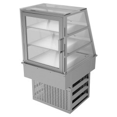 Витрина встраиваемая Gastrolux ВCВ-107/S+