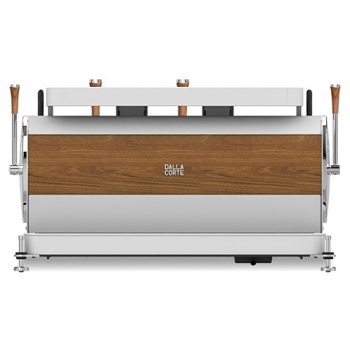 Кофемашина Dalla Corte 1 MC ZERO 2 WW 400 белый, грецкий орех