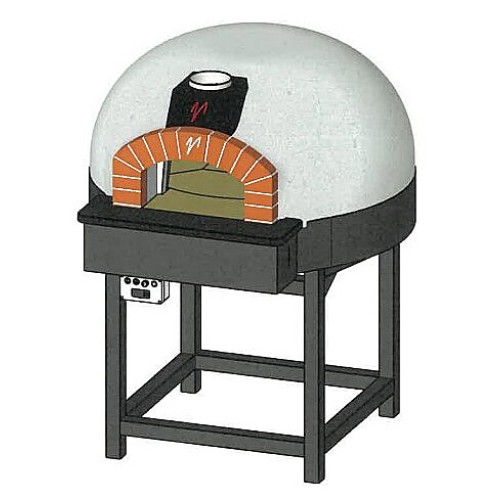 Печь для пиццы дровяная Valoriani Vesuvio Igloo 90 с подставкой