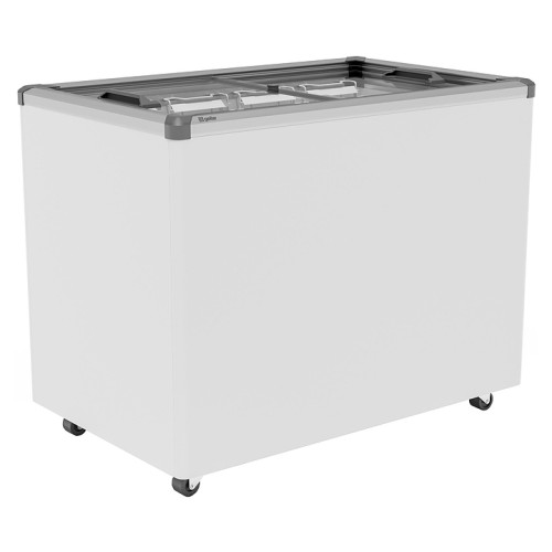 Ларь морозильный Frostor GELLAR FG 350 C V25 (алюминий) серый (R290)