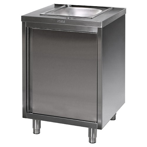 Мойка-тумба ТММ ТМ-1/600/600 (накладная раковина)