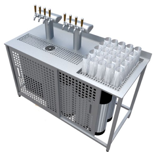 Модуль пивной BARMADE 1500х700х900 мм купе