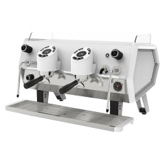 Кофемашина Sanremo D8 2GR подсветка групп, Cold Touch, белая