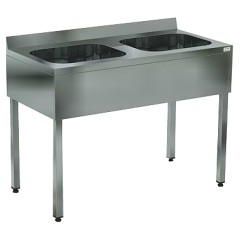 Ванна моечная КОБОР ВМЦФ/2-100/70