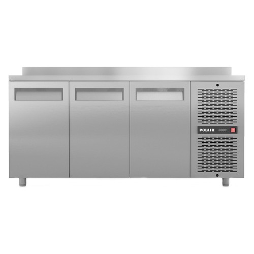 Стол холодильный POLAIR TM3-GC с бортом