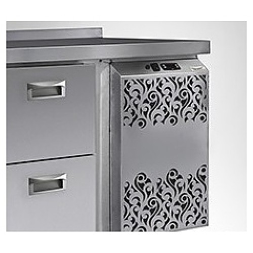 Стол холодильный для салатов Finist СХСс-700-3(1/6) (боковой холодильный агрегат)