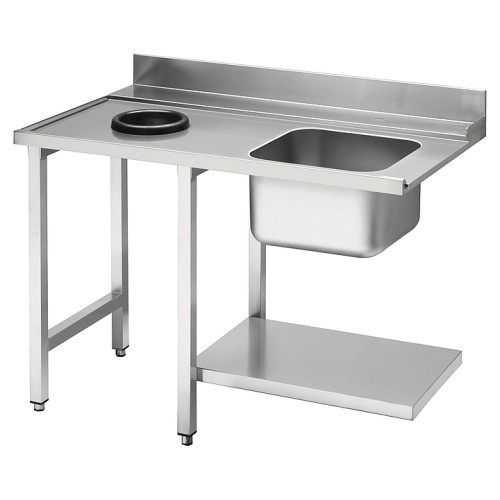 Стол для посудомоечной машины SMEG Professional WT51200SHL