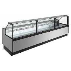 Витрина холодильная Carboma Bavaria 4 GC110 SV 3,75-1 версия 2.0 9006-9005 (без боковин)