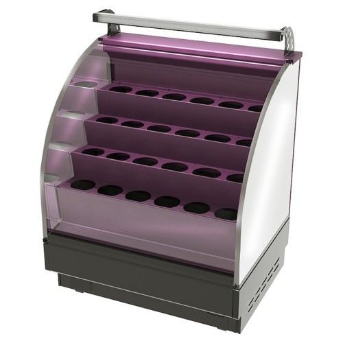 Горка холодильная Lida Stella Flora mini (1500х970х1800 мм)