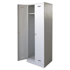 Шкаф для одежды ITERMA ШО-2-600/500/1860 нерж. сталь