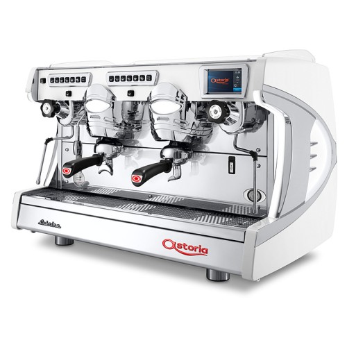 Кофемашина Astoria (C.M.A.) Sabrina SAE/2 высокие группы, дисплей, белая