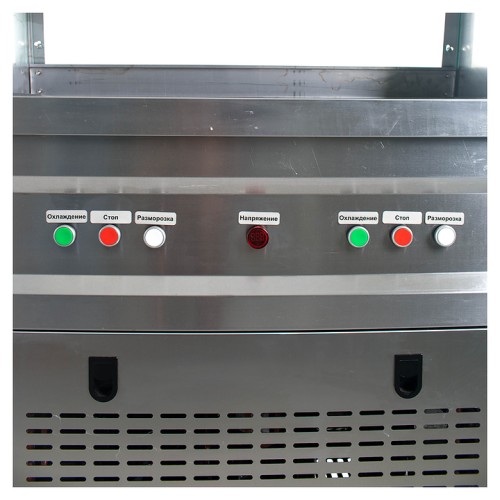 Фризер для жареного мороженого Foodatlas KCB-2Y (контейнеры, стол для топпингов)