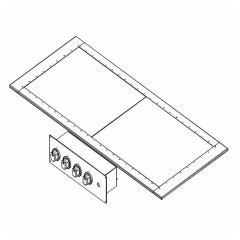 ПЛИТА СТЕКЛОКЕРАМИКА ВСТР. KOGAST EAD-4C-DI