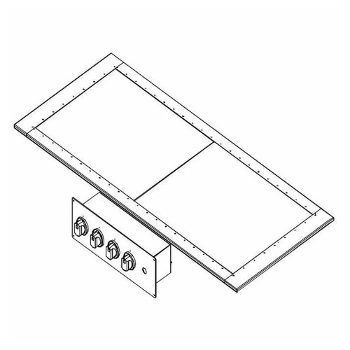 ПЛИТА СТЕКЛОКЕРАМИКА ВСТР. KOGAST EAD-4C-DI