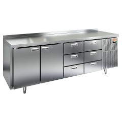 Стол морозильный HICOLD GN 1133/BT с бортом