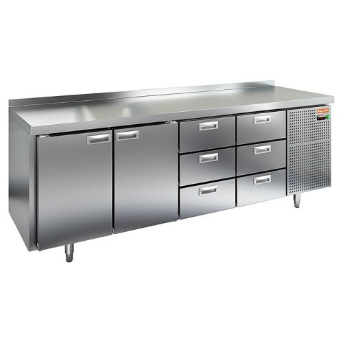 Стол морозильный HICOLD GN 1133/BT с бортом