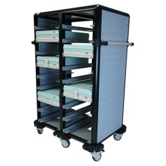 Тележка для термоподносов Tribeca 710х1010х1490 мм (пластик)