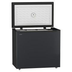 Ларь морозильный Hiberg PF 25 NFXd темно-серый