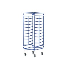 Тележка-шпилька для поддонов MetallCart ON04-kr для хлебных лотков