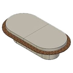 Гриль монгольский Вулкан Уверхангай 641150-1